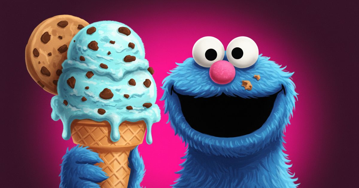 Cookie Monster Ice Cream