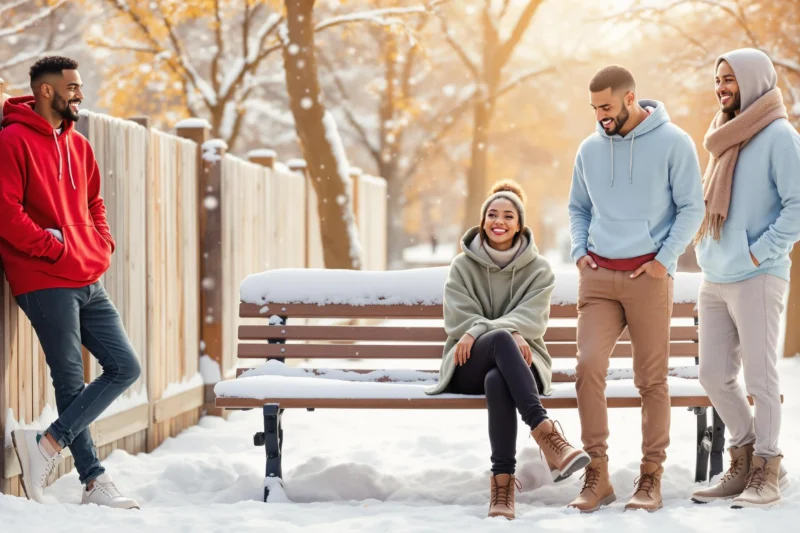 Effortless Ways to Make Hoodies Look High-Fashion in Winter