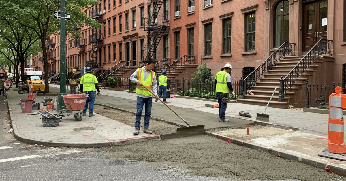Native Concrete & Sidewalk Leading the Charge in NYC's Sidewalk Restoration