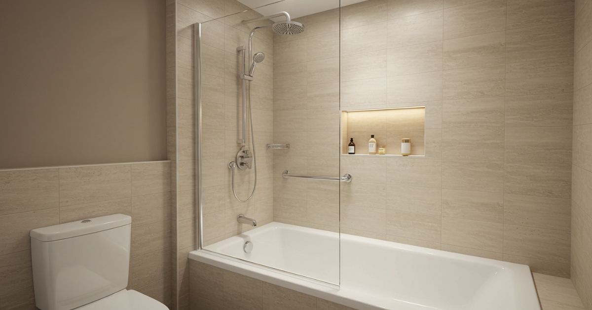 Tub to a Walk-In Shower with Home Pros Remodeling