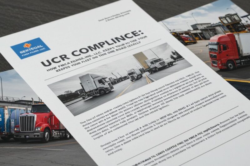 Simplifying UCR Compliance: How FMCA Filings, LLC Keeps Your Fleet on the Road Legally