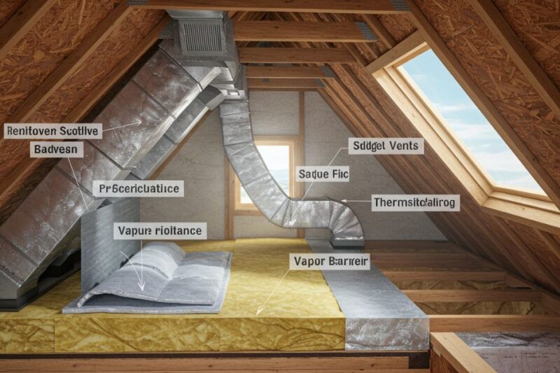 Attic Ventilation and Insulation: The Balanced Approach by First Defense Insulation