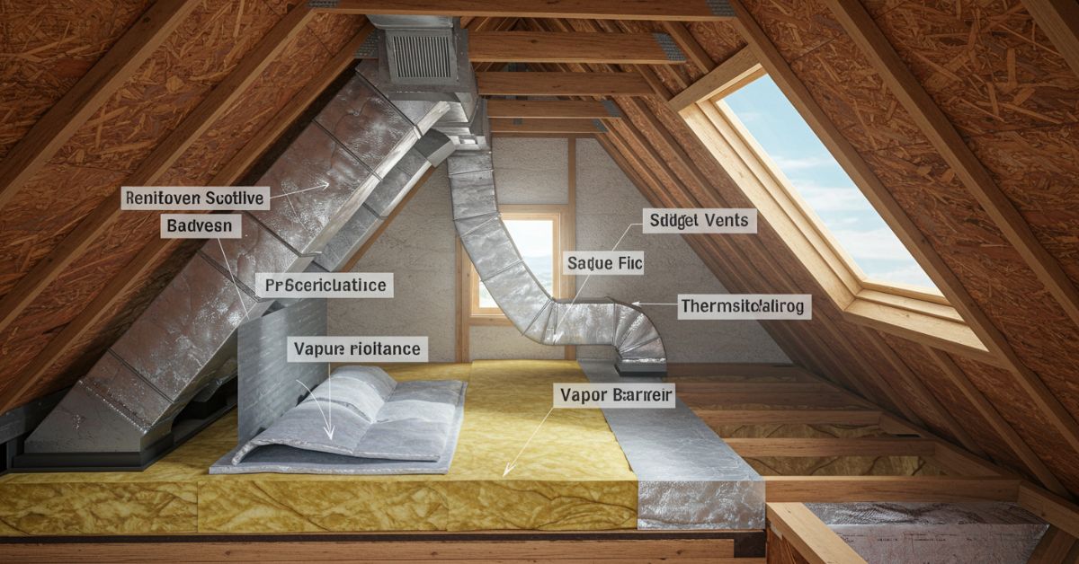 Attic Ventilation and Insulation
