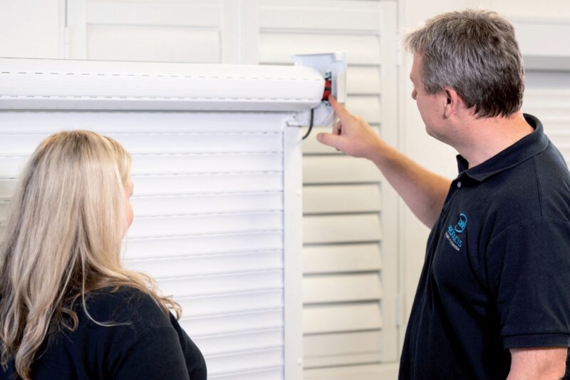 Electric Roller Shutters with Somfy Motor – Optimal Protection for Fixed Glazing Windows