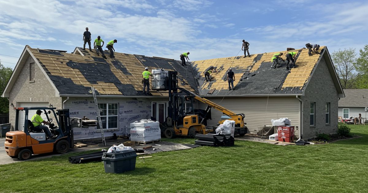 Roof Replacement and Interior