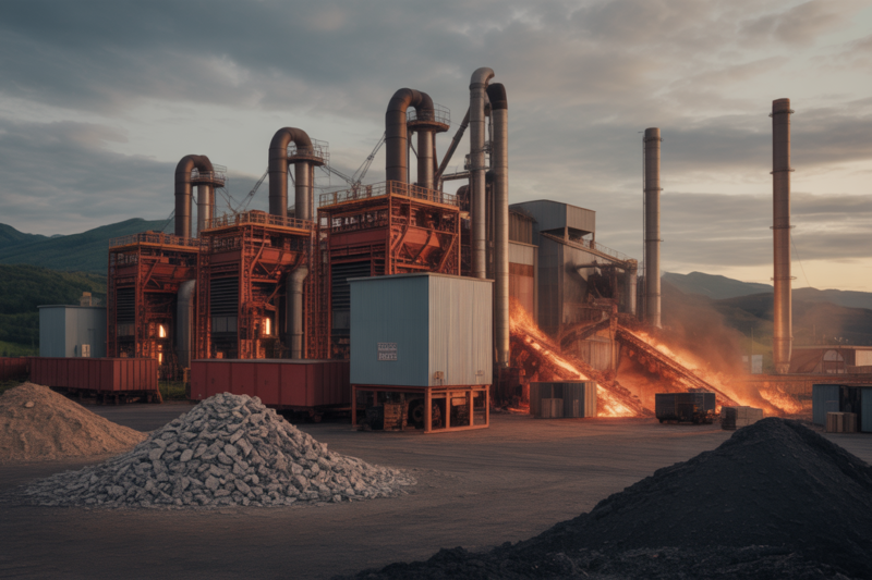 Revolutionizing Biomass Processing: Large-Scale Continuous Furnaces and Charcoal Production Plants