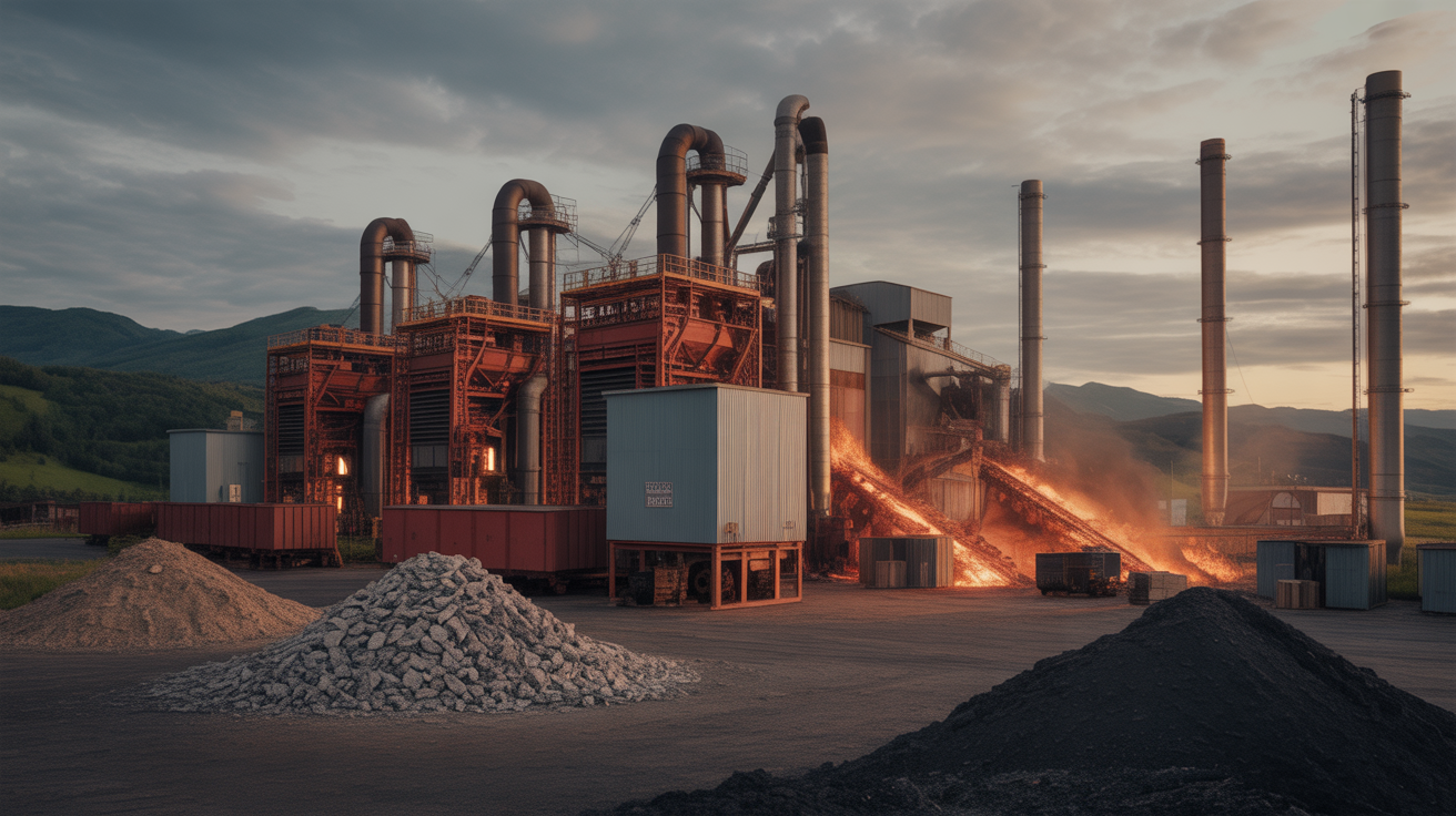 Revolutionizing Biomass Processing: Large-Scale Continuous Furnaces and Charcoal Production Plants
