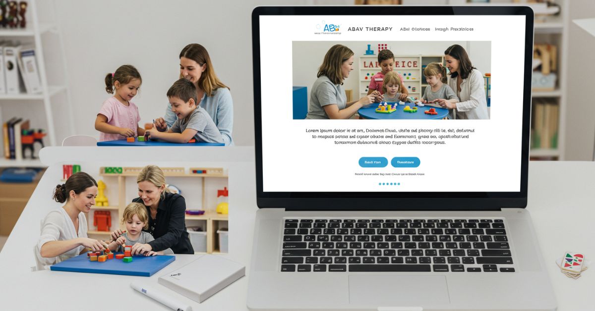 ABA Therapy Practice with a Well-Designed Website
