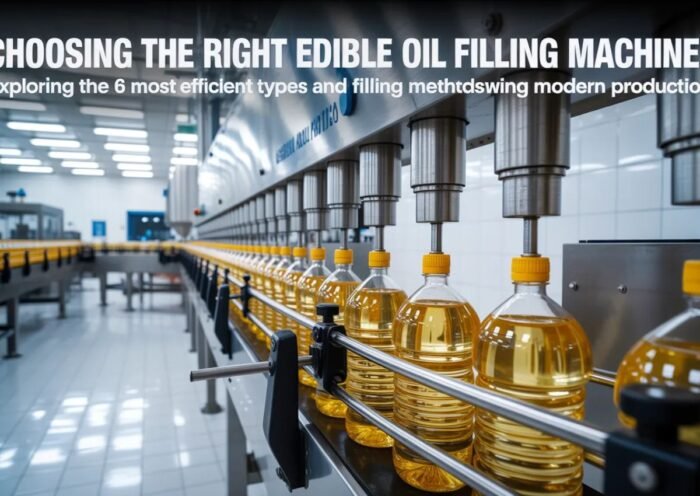 Right Edible Oil Filling Machine 6 Efficient Types & Modern Filling Methods