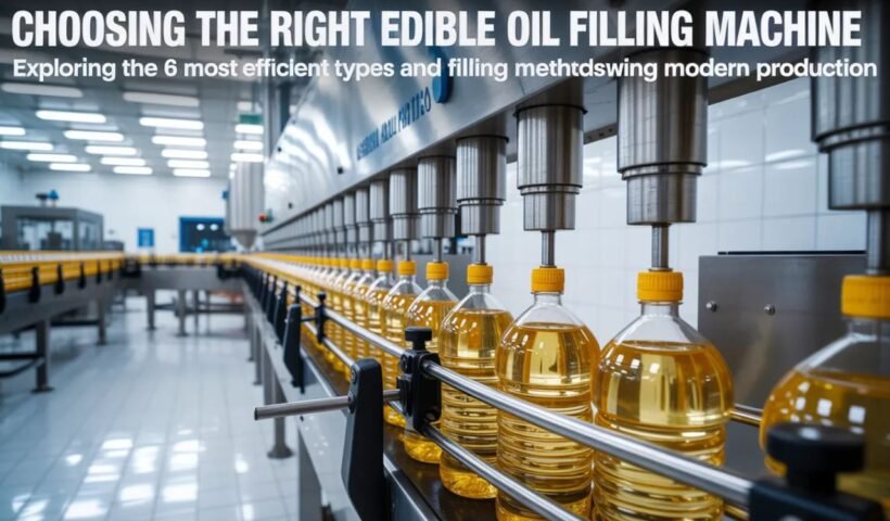 Right Edible Oil Filling Machine 6 Efficient Types & Modern Filling Methods