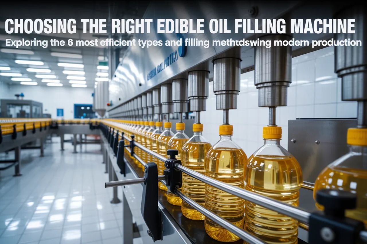 Right Edible Oil Filling Machine 6 Efficient Types & Modern Filling Methods