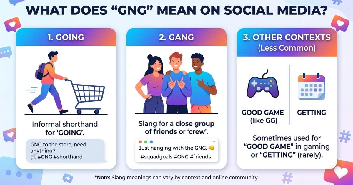 GNG Mean on Social Media